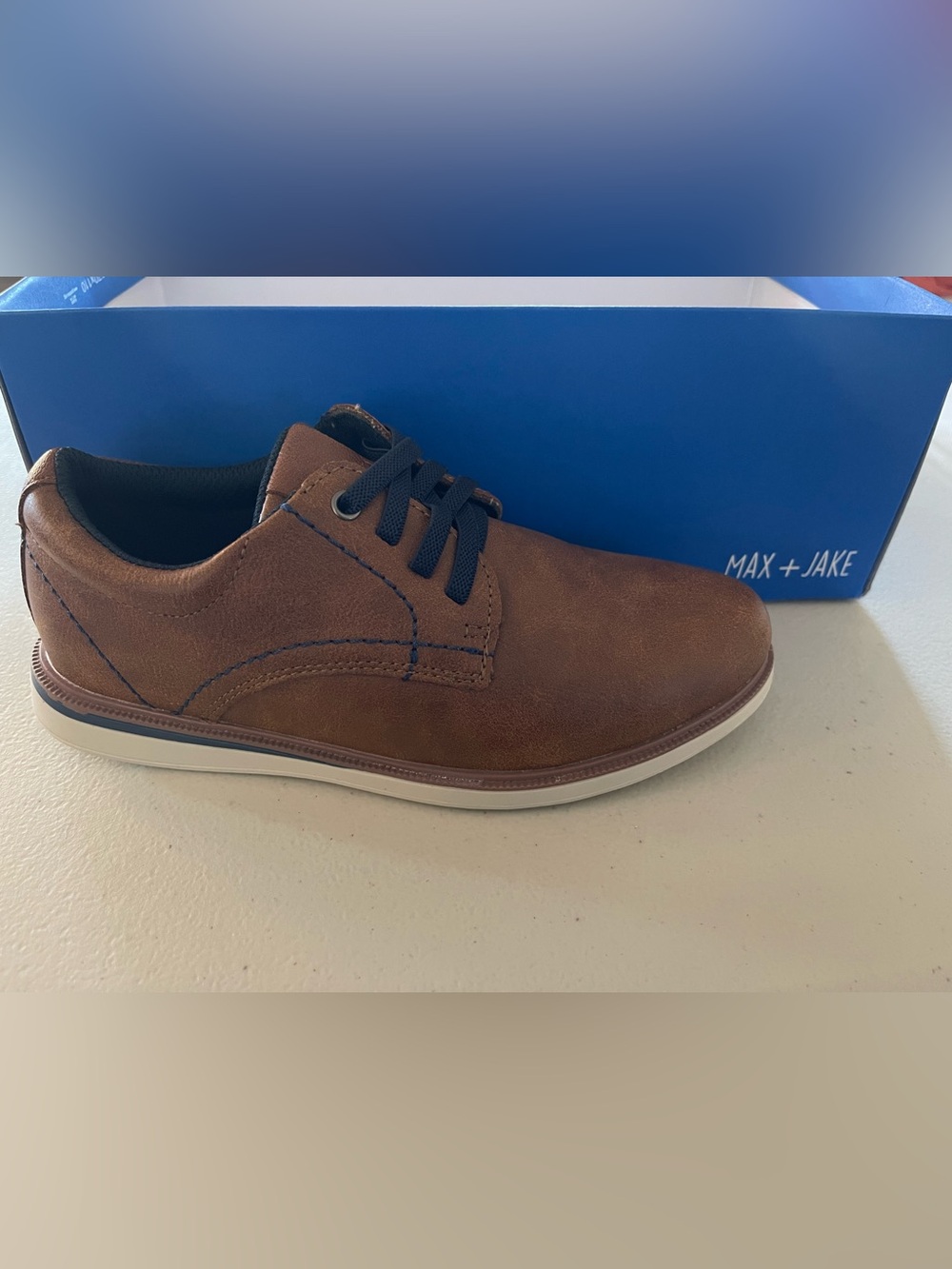 Boy’s Brown Casual Lace-Up Shoe